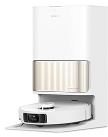 Aspirateur robot avec station de collecte